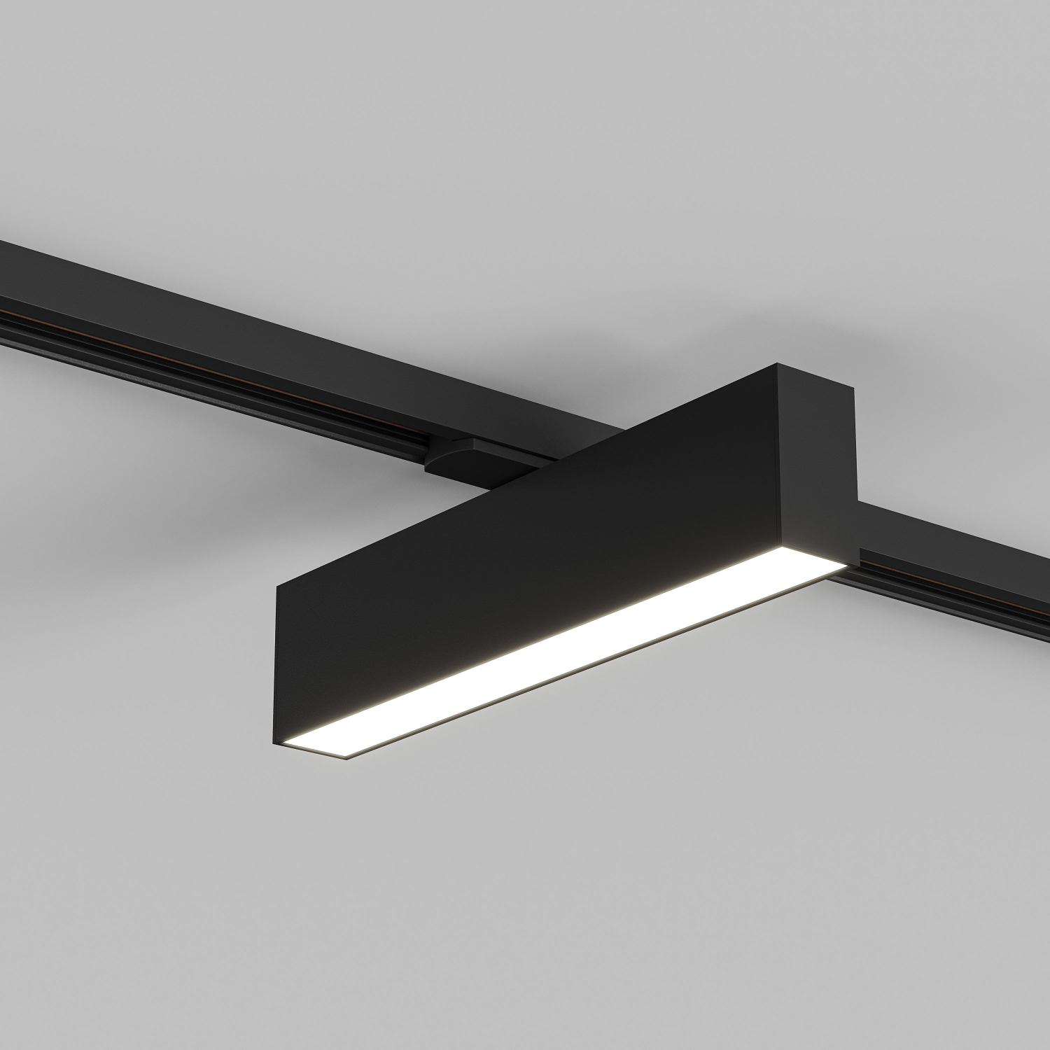 DK6440-BK Трековый светильник IP 20, 10 Вт, LED 4000, черный, алюминий