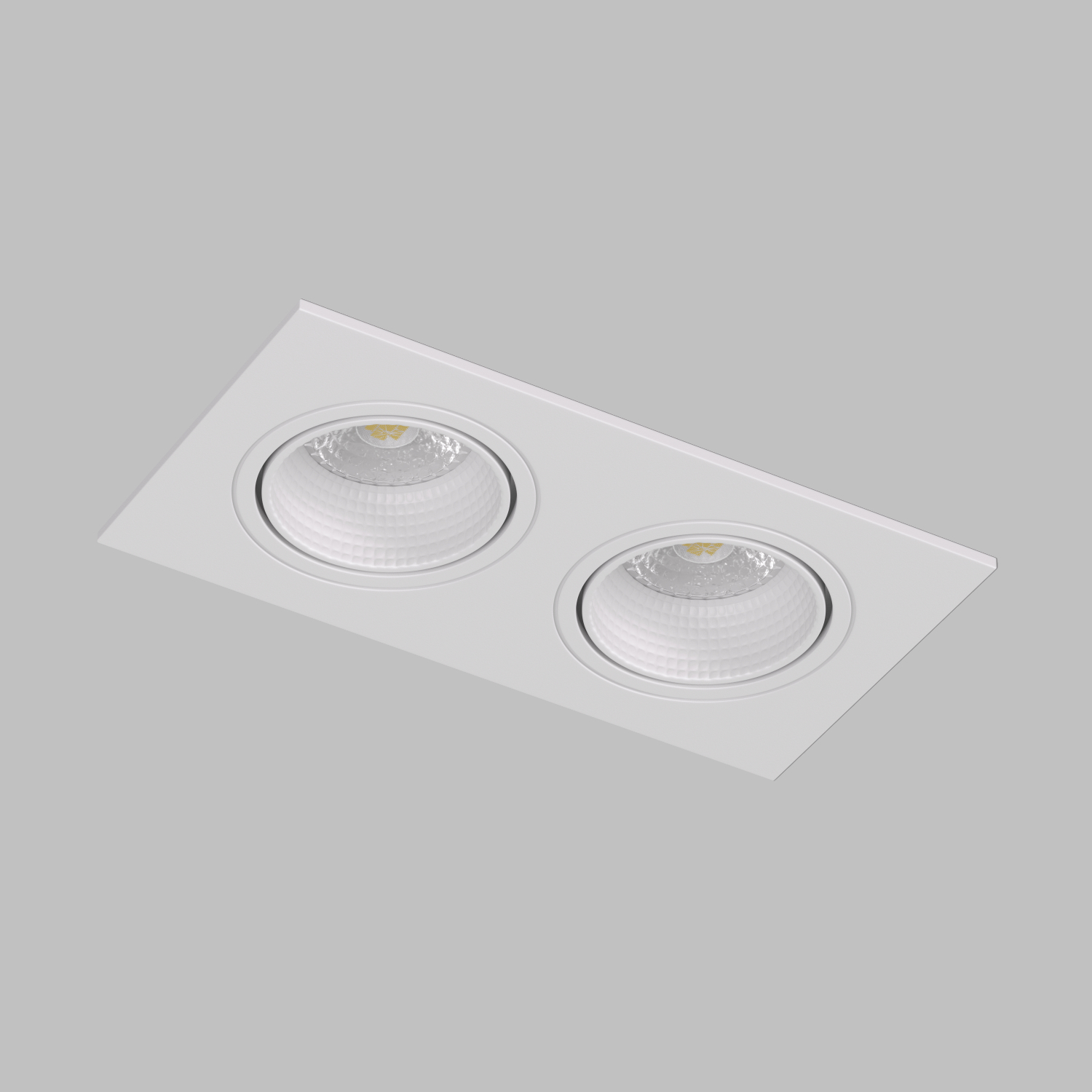 DK3072-WH Встраиваемый светильник, IP 20, 10 Вт, GU5.3, LED, белый/белый, пластик