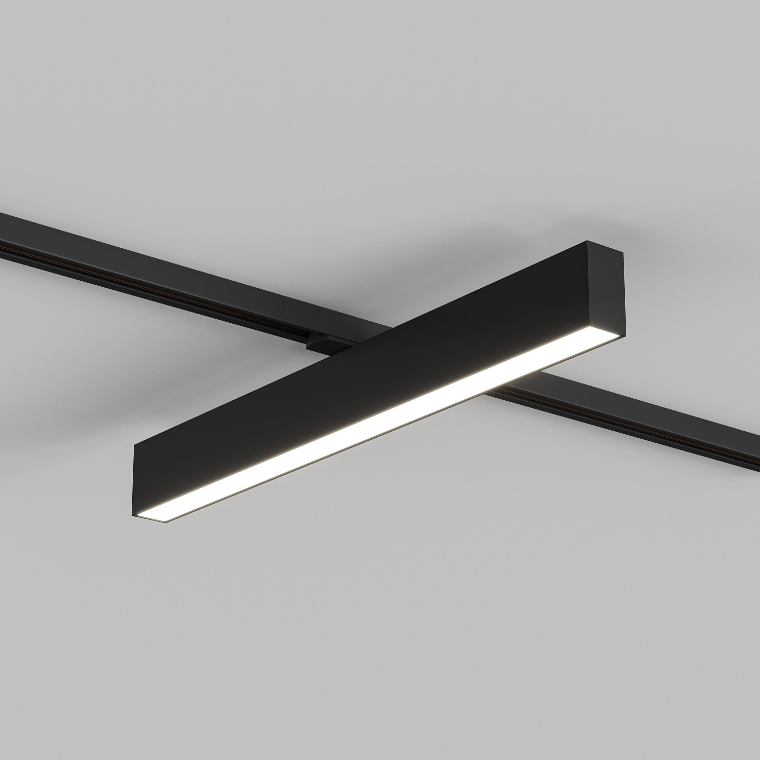 DK6640-BK Трековый светильник IP 20, 20 Вт, LED 4000, черный, алюминий