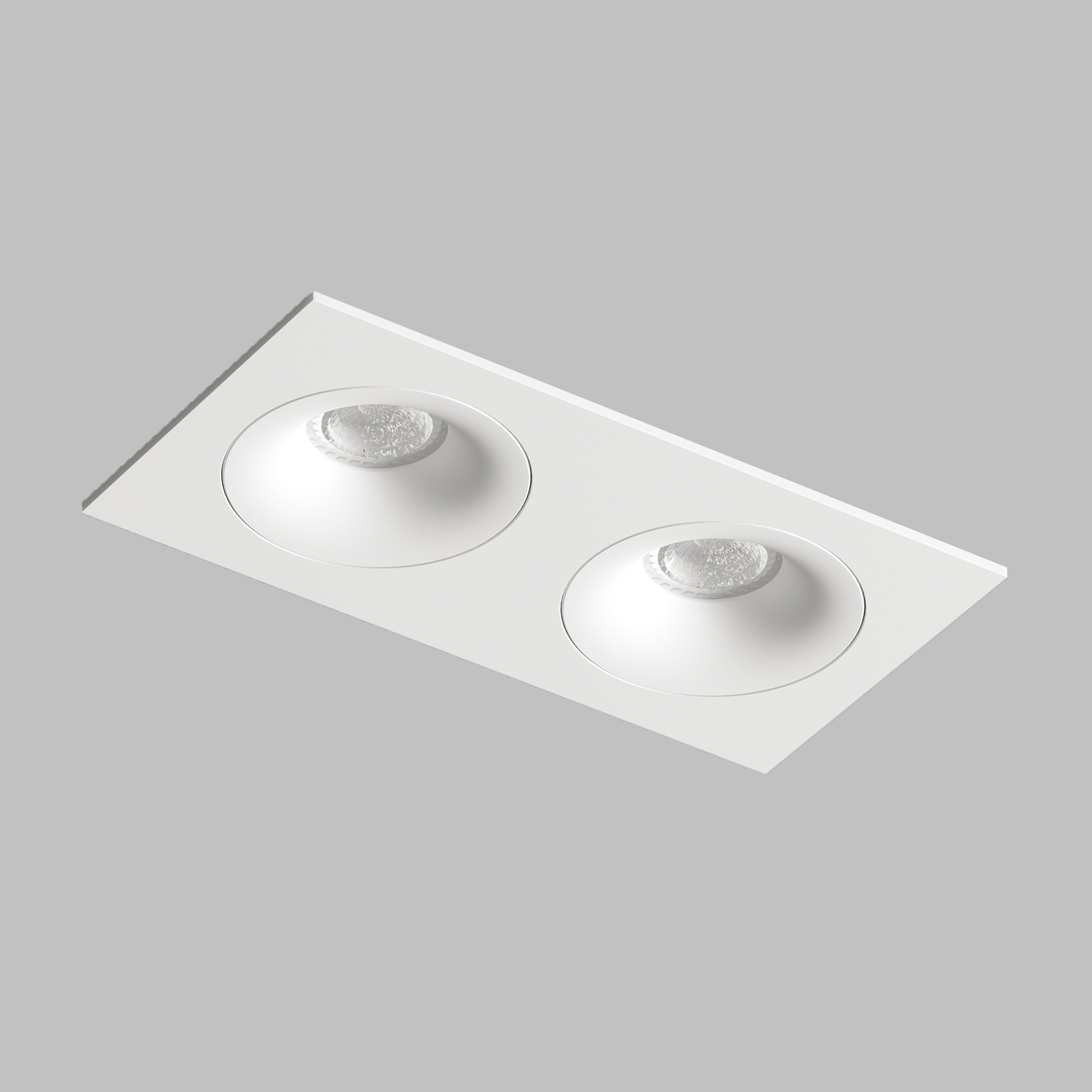 DK2122-WH Встраиваемый светильник, IP 20, 50 Вт, GU10, белый, алюминий