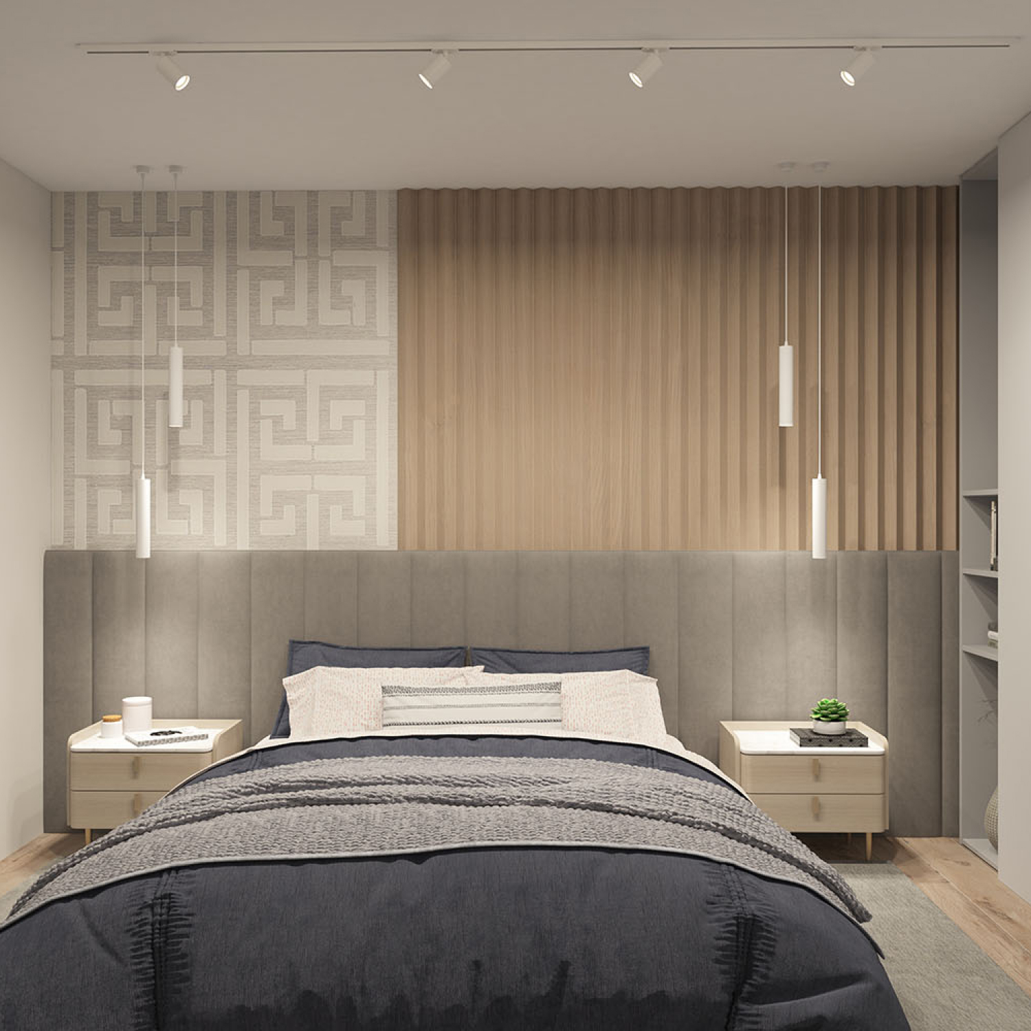 DK4050-WH Подвесной светильник, IP 20, 15 Вт, GU10, белый, алюминий