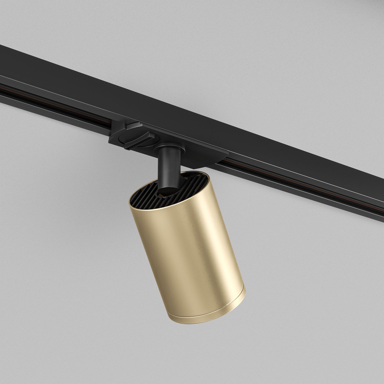 DK6201-BG Трековый светильник IP 20, 15 Вт, GU5.3, матовое золото с черным, алюминий