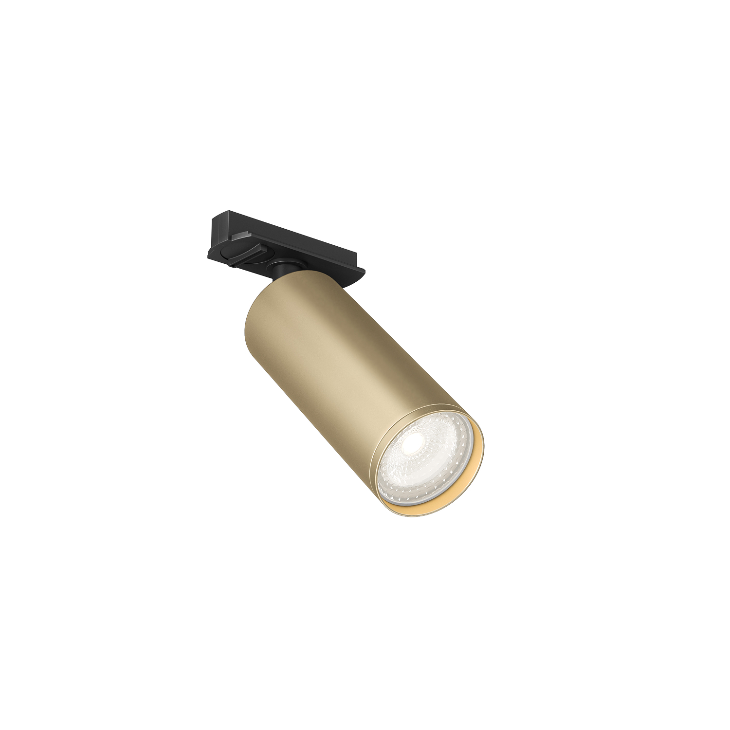 DK6202-BG Трековый светильник IP 20, 15 Вт, GU10, матовое золото с черным, алюминий
