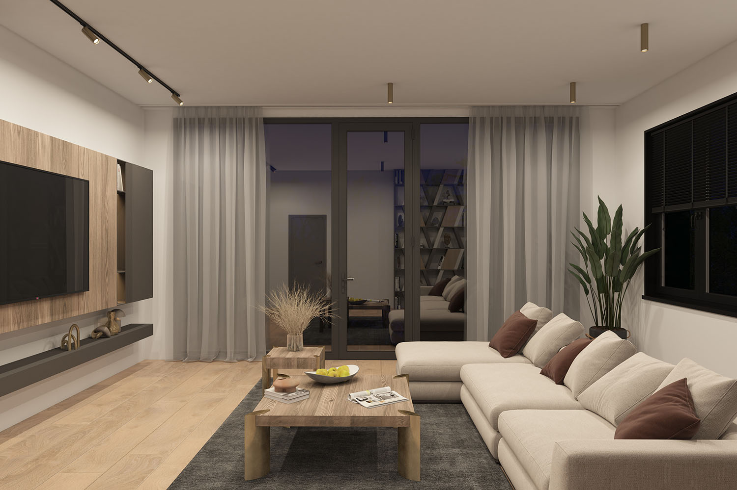 DK6202-BG Трековый светильник IP 20, 15 Вт, GU10, матовое золото с черным, алюминий