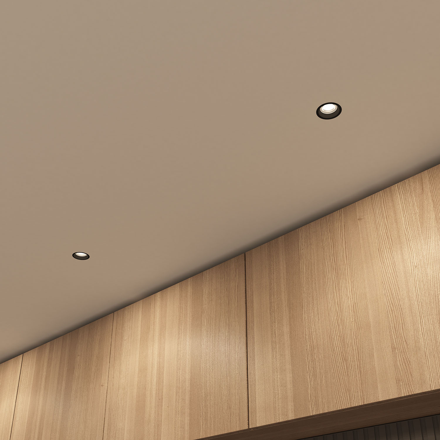 DK3055-BK Встраиваемый светильник, IP 20, 10 Вт, GU5.3, LED, черный, пластик