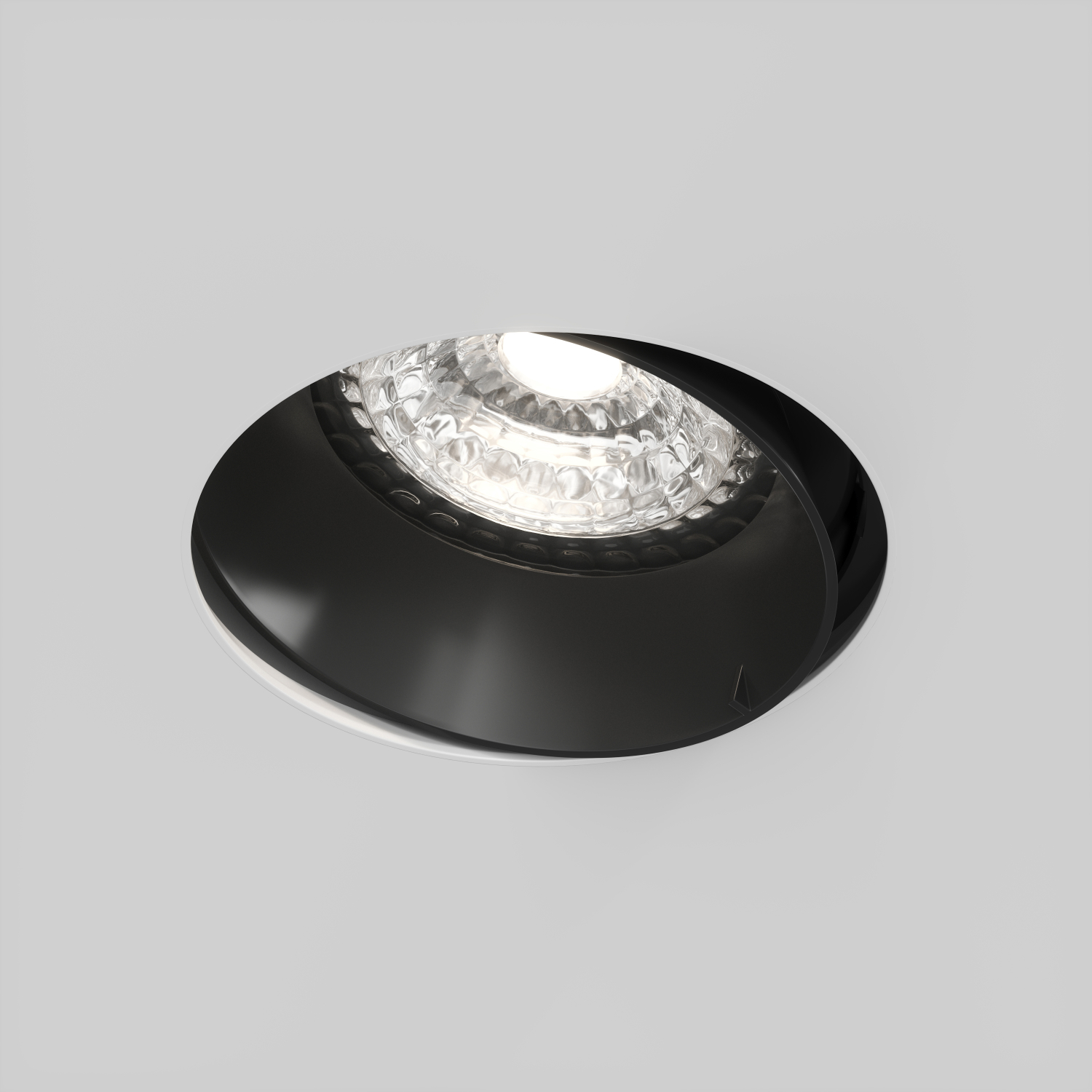 DK3055-BK Встраиваемый светильник, IP 20, 10 Вт, GU5.3, LED, черный, пластик