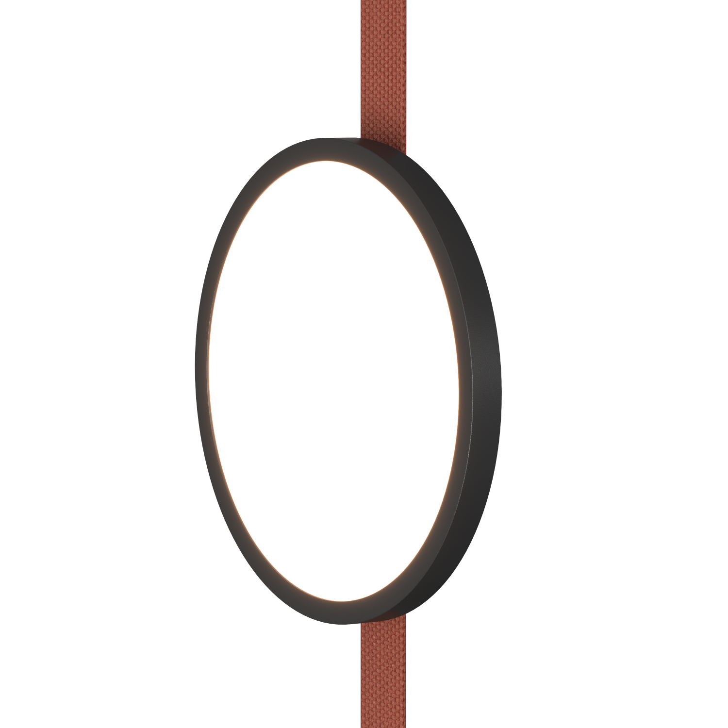 DK5566-BK Cветильник для трека-ремня Belty, серия Flow, со светодиодом, D168*H29.5мм, 48V DC, 10W, RA90, 120°, 4000K, IP20, черный, алюминий