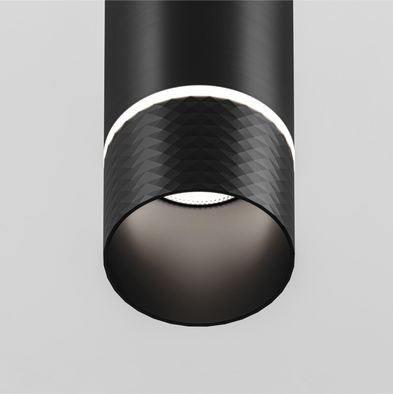 DK5375-BK Светильник для трека Air, серия Hang 2700-6500 со светодиодом, ?35*257мм, 48V DC, 5W, RA?95, 24°, 2700-6500K, IP20, черный, алюминий