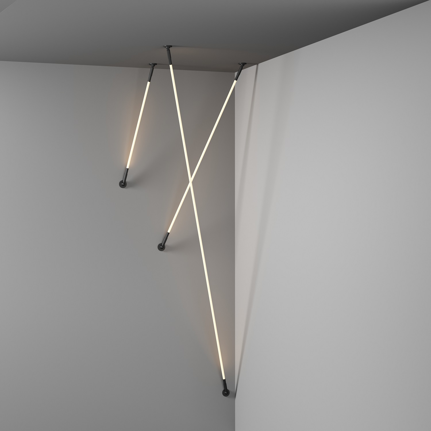 DK7502-BK Cветильник-трос в оплетке FLEX со светодиодом 2м 24V DC 35W 360° 3000К IP20 черный Цветопередача: >90, Световой поток: 1540Лм