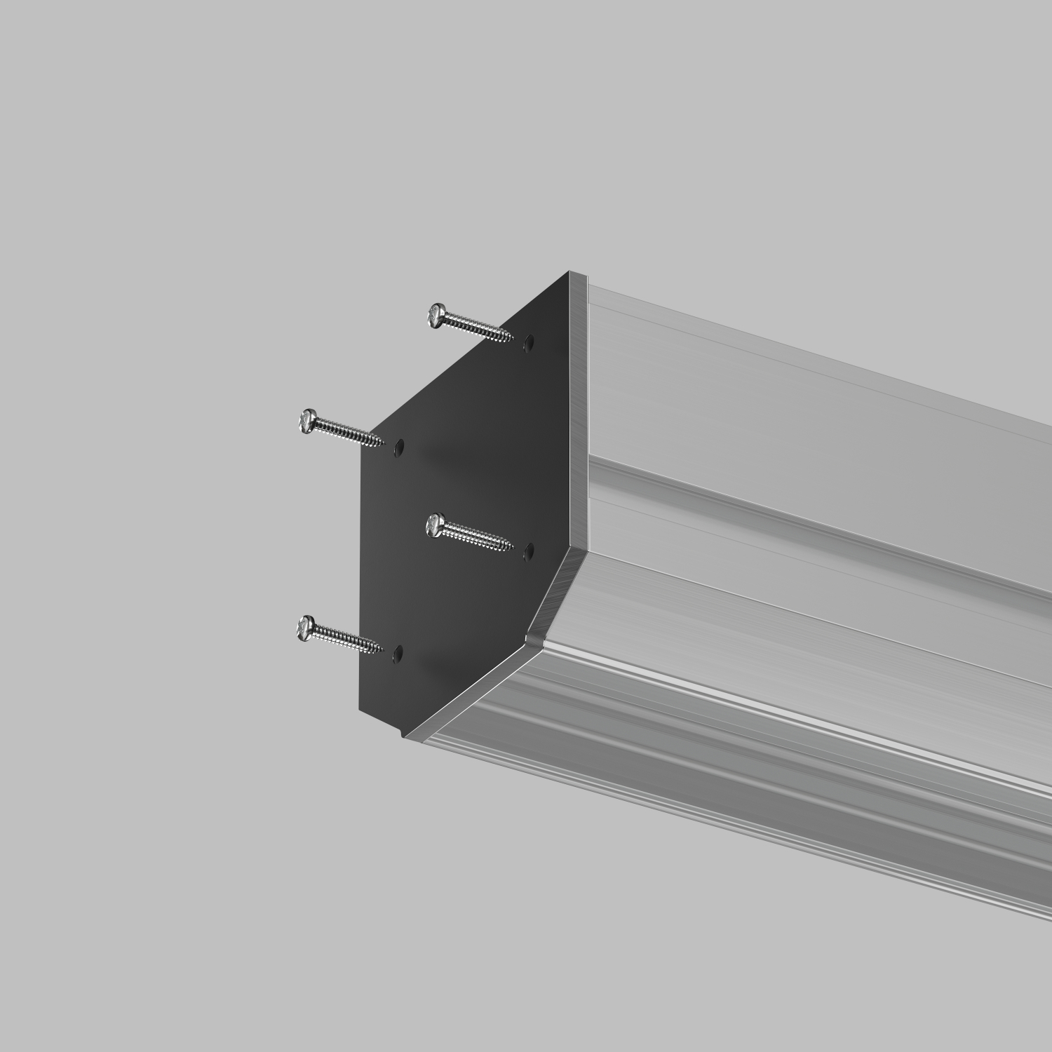 TR3047-AL Комплект торцевых заглушек для профиля TR3044-AL SMART PROFI
