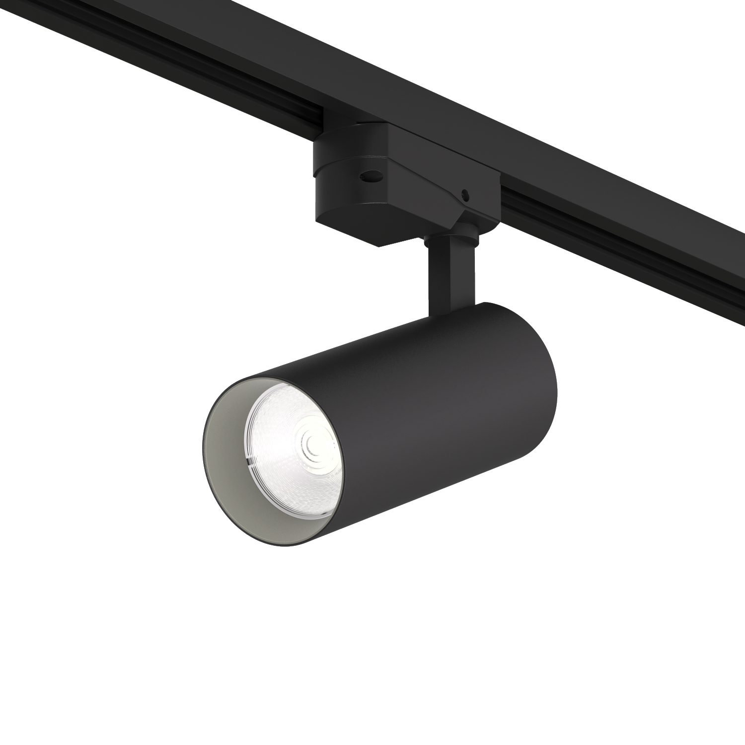 DK6452-BK Трековый светильник SOLID KOPER, 135мм, d60, 220V, LED 4000K, 15W, IP20, черный, алюминий