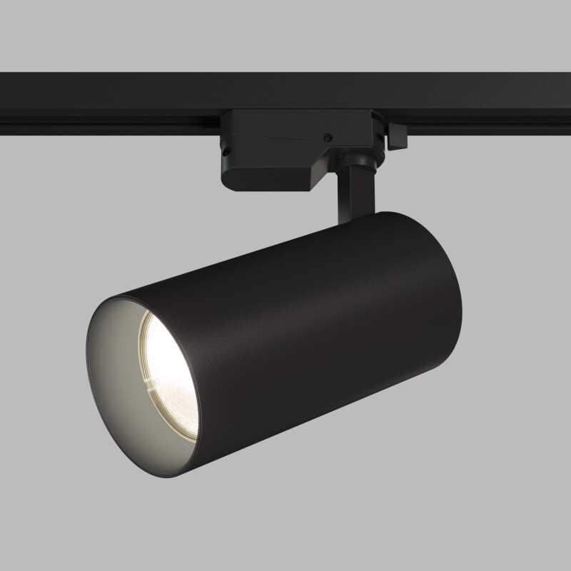 DK6456-BK Трековый светильник SOLID KOPER, 155мм, d80, 220V, LED 4000K, 30W, IP20, черный, алюминий