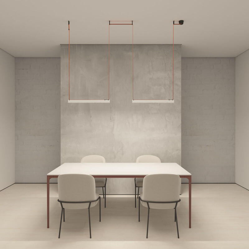 DK5573-WB Cветильник для трека-ремня Belty, серия Grill, со светодиодом, L642*W40*H45мм, 48V DC, 24W, RA90, 24°, 3000K, IP20, белый с черным, алюминий