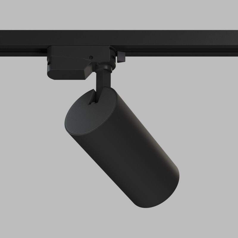 DK6451-BK Трековый светильник SOLID KOPER, 135мм, d60, 220V, LED 3000K, 15W, IP20, черный, алюминий