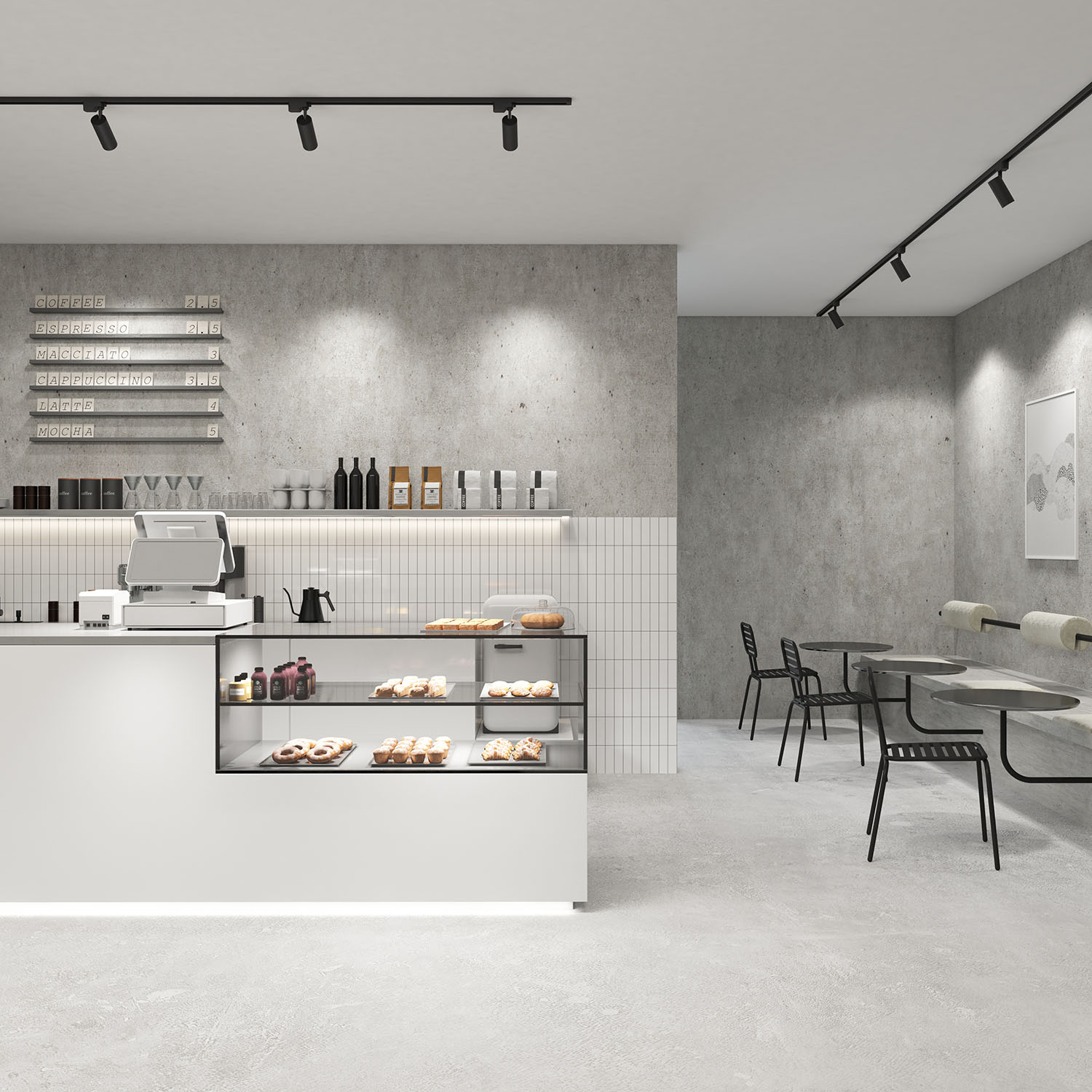 DK6451-BK Трековый светильник SOLID KOPER, 135мм, d60, 220V, LED 3000K, 15W, IP20, черный, алюминий