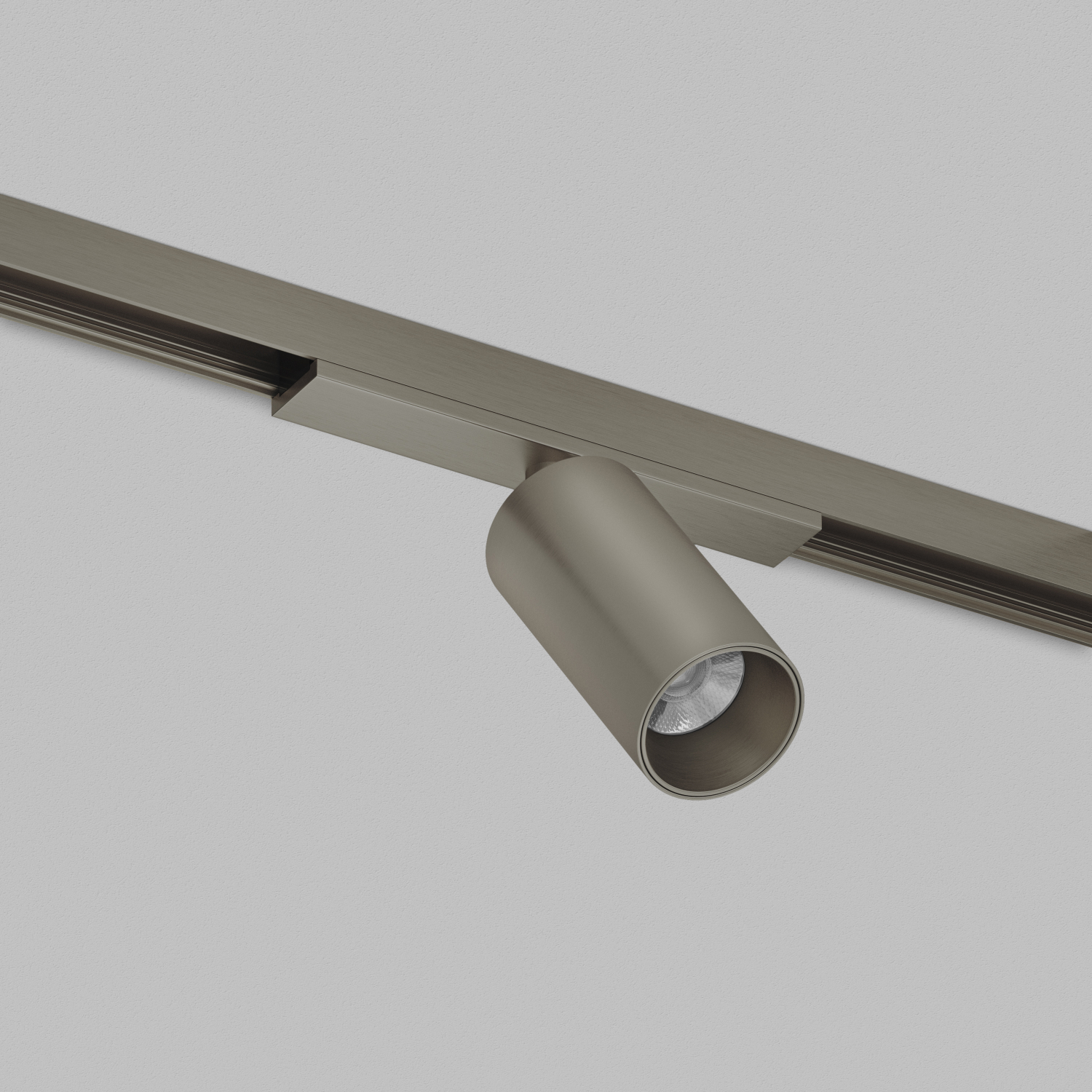 DK5740-DN Светильник для трека SHINE SPOT со светодиодом, D35*H70, 48V DC, 6W, RA?90, 3000K, IP20, темный никель, алюминий