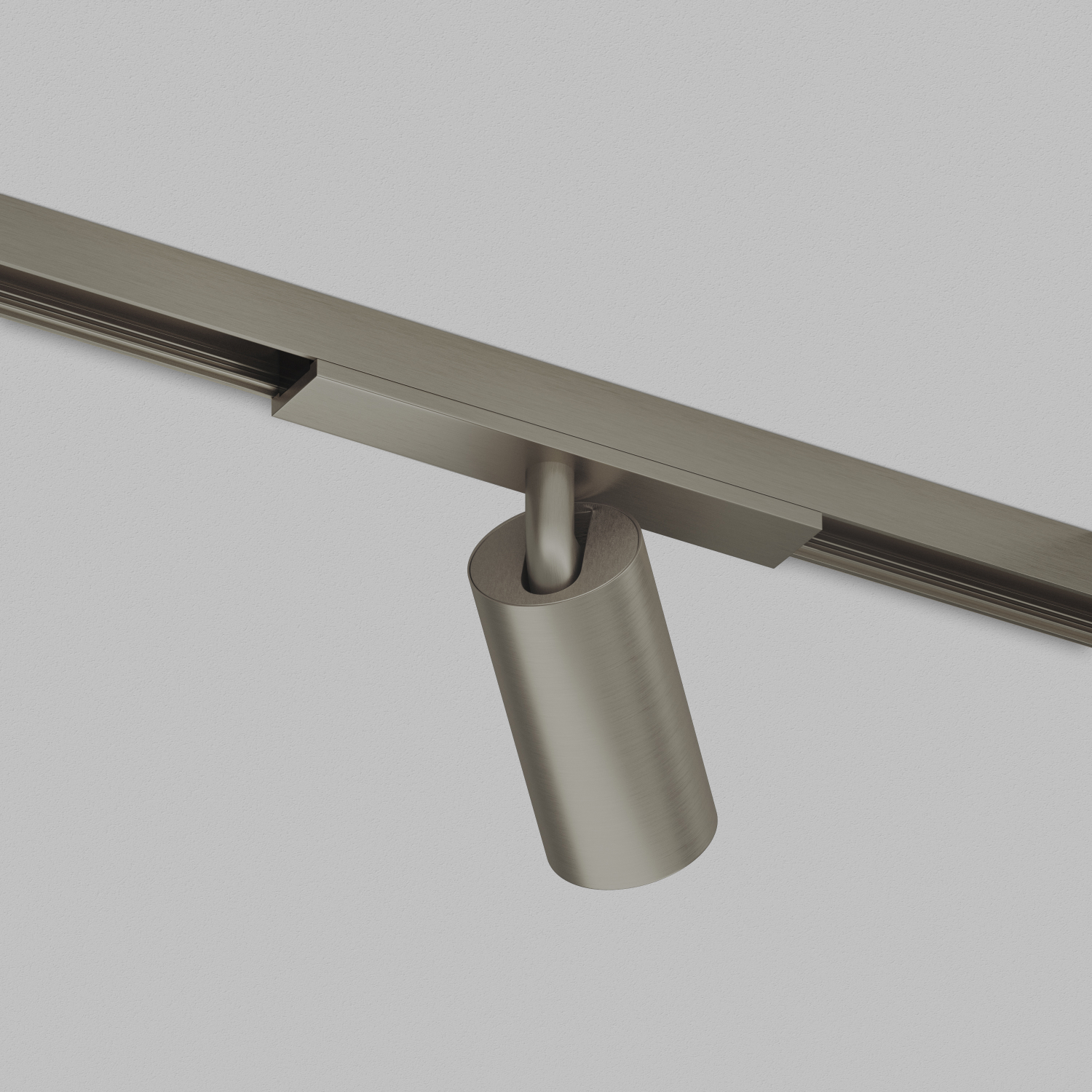 DK5740-DN Светильник для трека SHINE SPOT со светодиодом, D35*H70, 48V DC, 6W, RA?90, 3000K, IP20, темный никель, алюминий