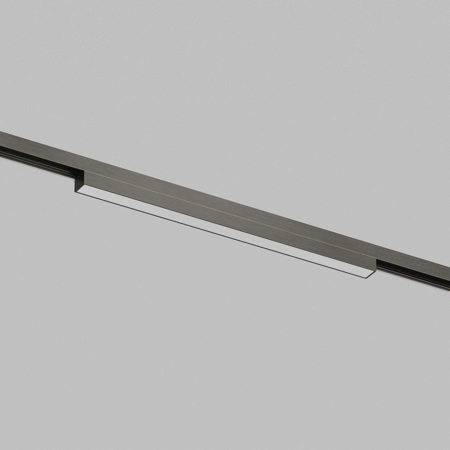 DK5751-DN Светильник для трека SHINE LINEAR со светодиодом, L301*W19*H27, 48V DC, 12W, RA?90, 3000K, IP20, темный никель, алюминий