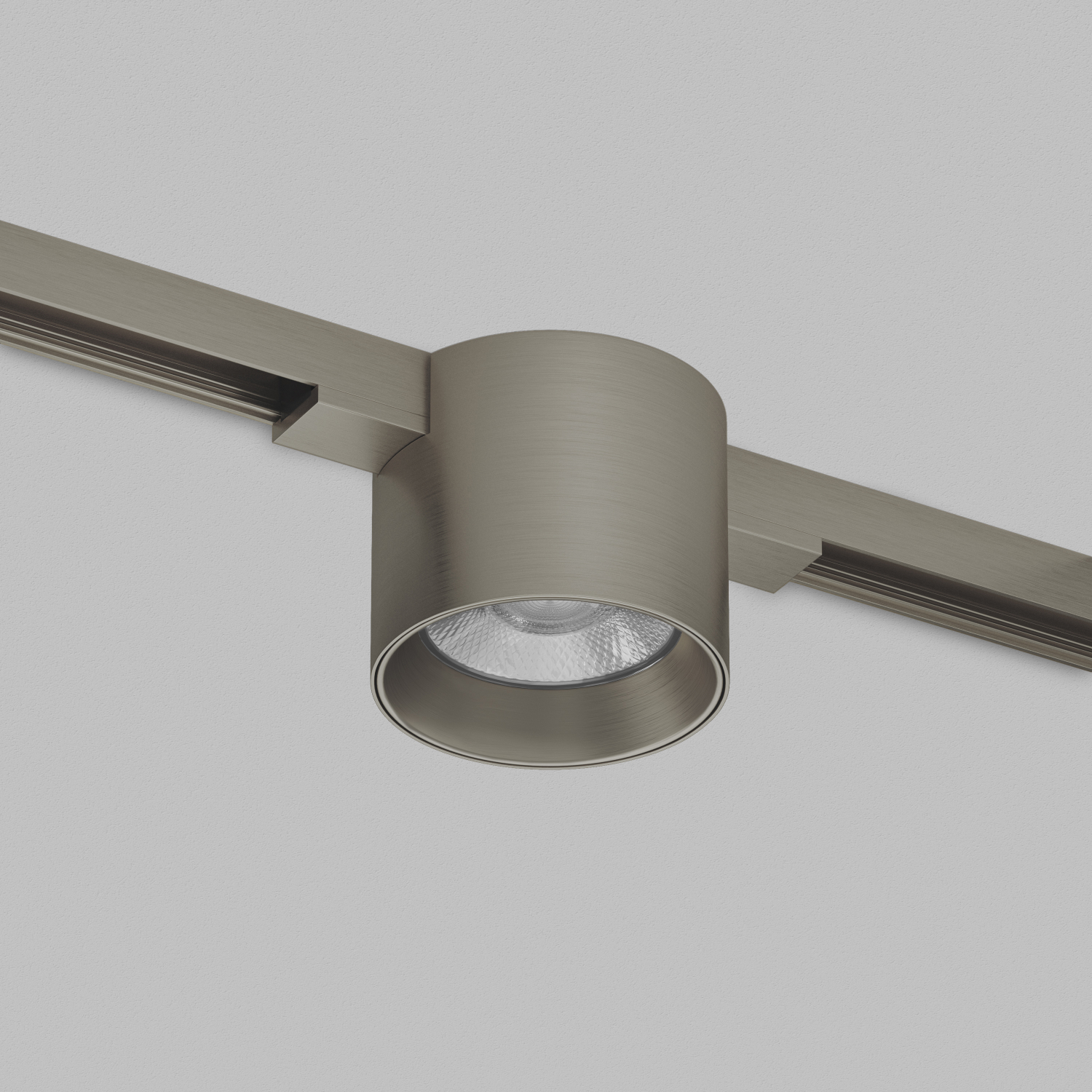 DK5743-DN Светильник для трека SHINE SPOT со светодиодом, D70*H60, 48V DC, 8W, RA?90, 3000K, IP20, темный никель, алюминий