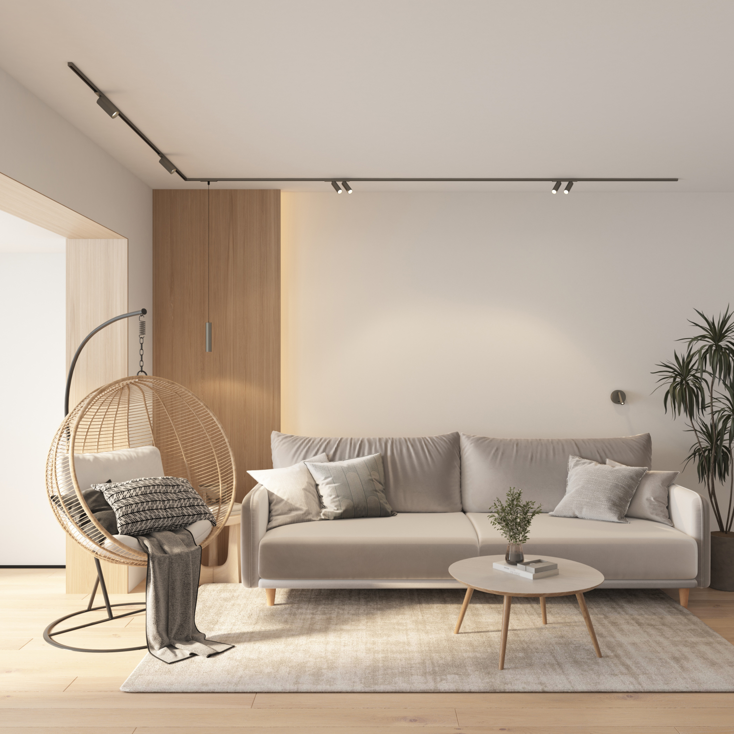 DK5072-DN Бра SHINE WALL со светодиодом, D104*H68, IP20, 3000К, 3W, RA?90, темный никель, алюминий