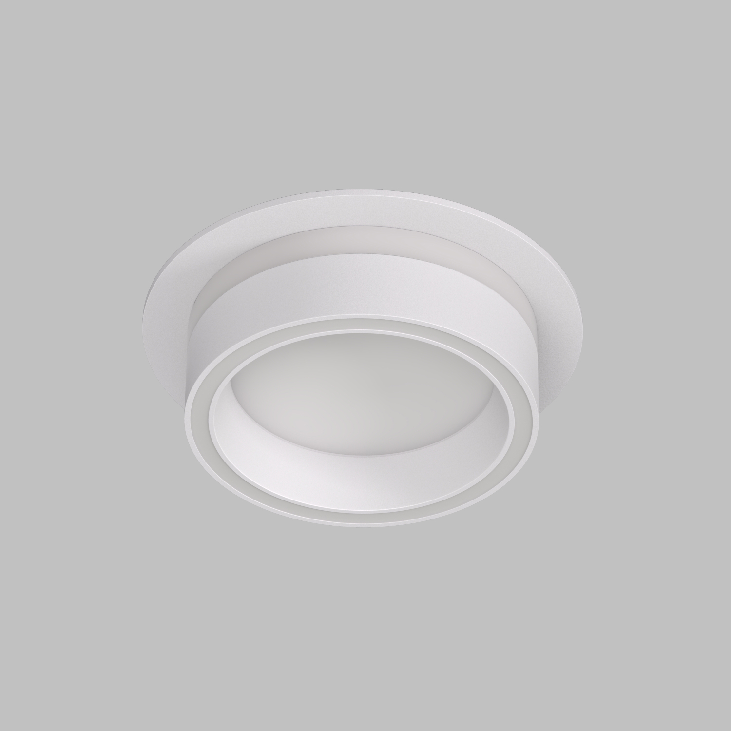 DK2100-WH Встраиваемый светильник NIKO, IP 20, до 15 Вт, GX53, LED, белый, акрил, алюминий