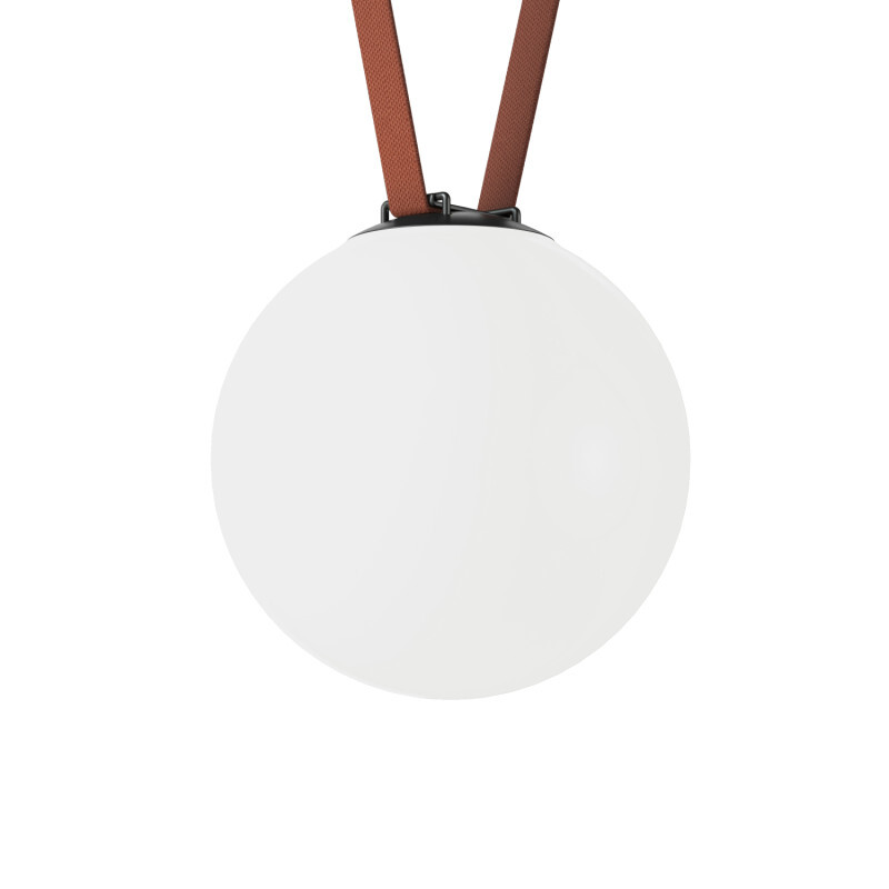 DK5554-BK Cветильник для трека-ремня Belty, серия Orb, со светодиодом, D230*H236мм, 48V DC, 15W, RA90, 120°, 4000K, IP20, черный, акрил