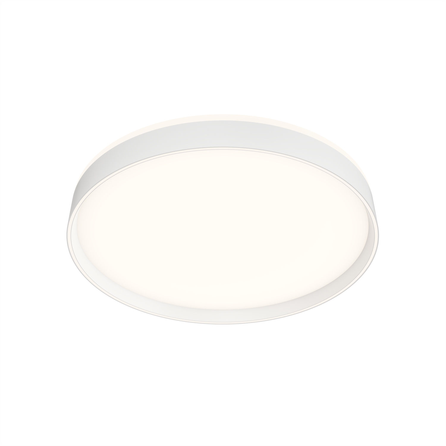 DK6511-WH Накладной светильник, LED, 50W, IP 20, 3000K - 6500K, белый, металл, полимер