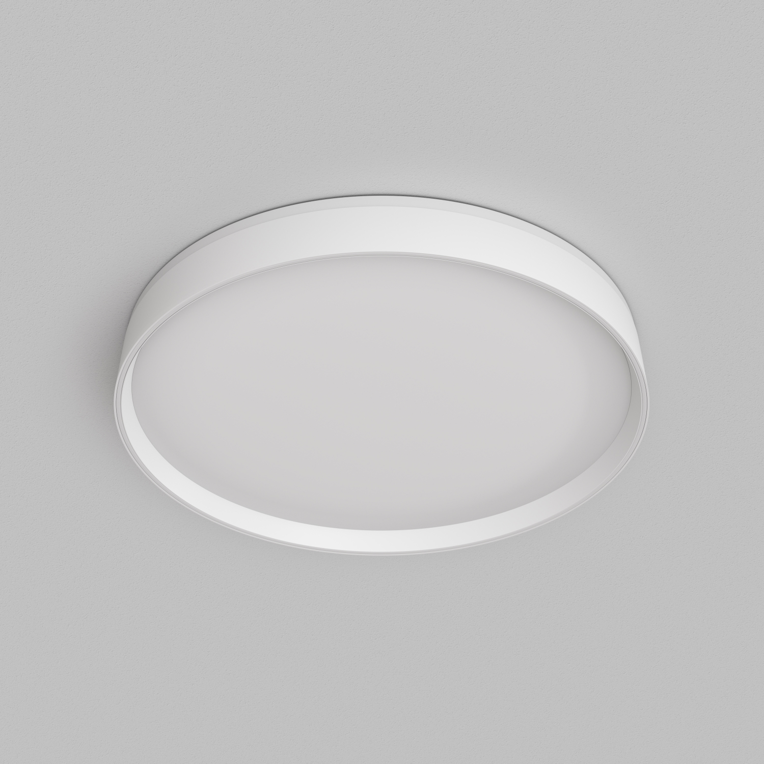 DK6511-WH Накладной светильник, LED, 50W, IP 20, 3000K - 6500K, белый, металл, полимер