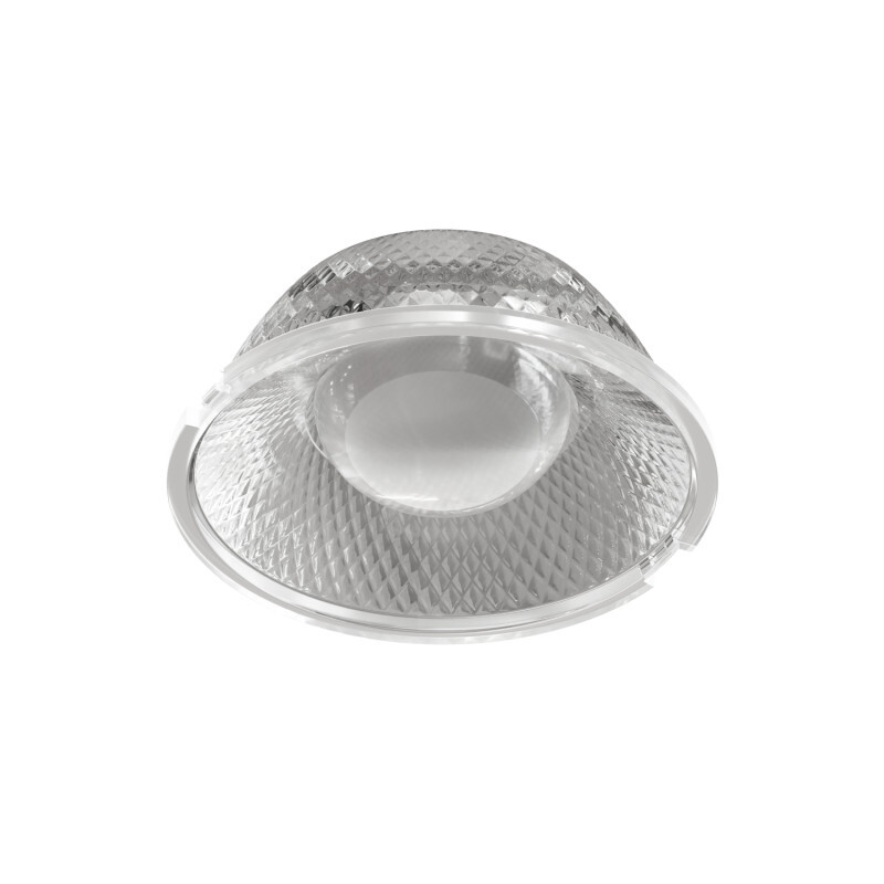 Линза ?55mm, угол рассеивания света 36° для светильников SHINE DK5743/DK2610, поликарбонат
