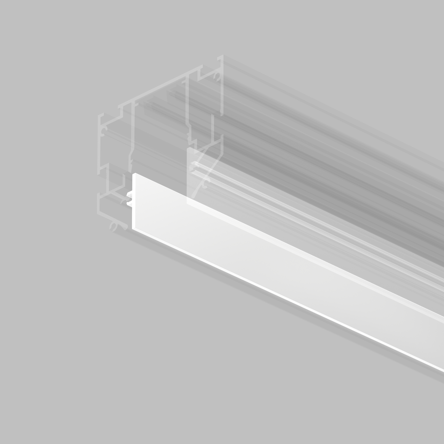 TR2028-WH Декоративная вставка для трека SMART ONE 3 метра, белая