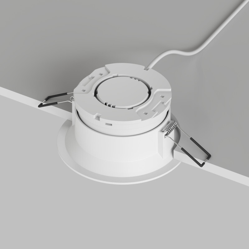 Встраиваемый светильник INER, до 15 Вт LED, GX53, IP20, алюминий, белый