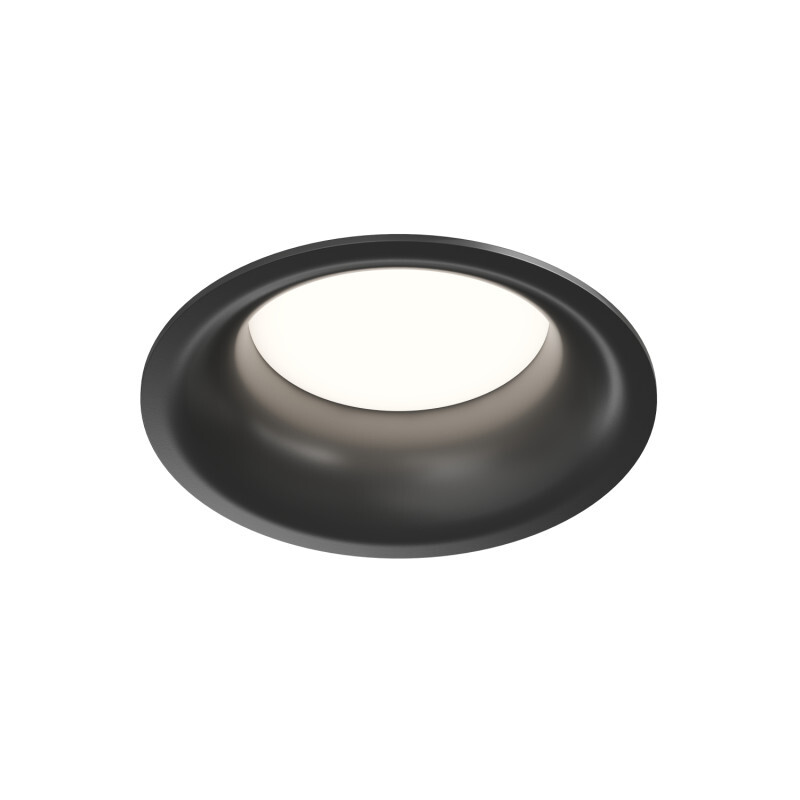 Встраиваемый светильник INER, до 15 Вт LED, GX53, IP20, алюминий, чёрный