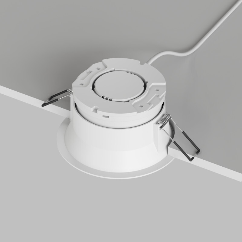 DK2155-WH Встраиваемый светильник INER, до 15 Вт LED, GX53, IP20, алюминий, белый