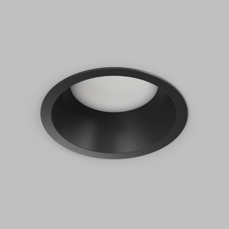 DK2155-BK Встраиваемый светильник INER, до 15 Вт LED, GX53, IP20, алюминий, чёрный