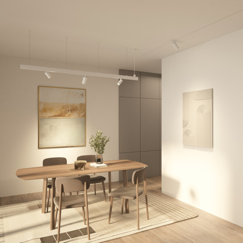 Акцентный светильник SIMPLE SPOT 10W 3000K, белый