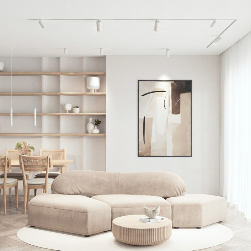 Подвесной светильник SIMPLE SPOT 10W 4000K, белый