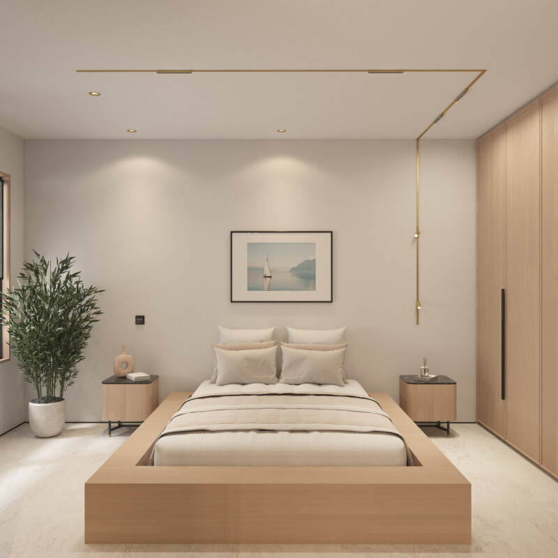 DK5941-SB Светильник трековый SHINE SPOT ZigBee, 48В, 10Вт, 2700-6000K, IP20, сатин. латунь, алюминий