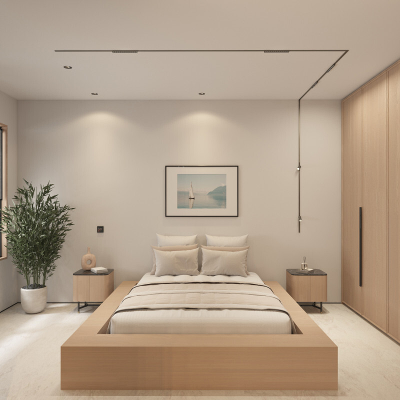 DK5941-DN Светильник трековый SHINE SPOT ZigBee, 48В, 10Вт, 2700-6000K, IP20, темный никель, алюминий