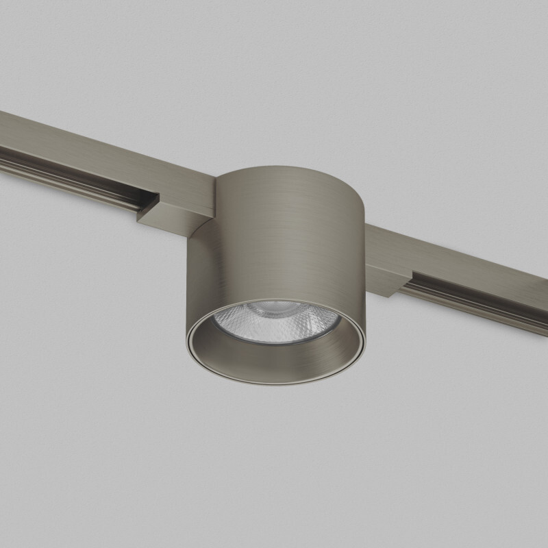 DK5943-DN Светильник трековый SHINE SPOT ZigBee, 48В, 8Вт, 2700-6000K, IP20, темный никель, алюминий