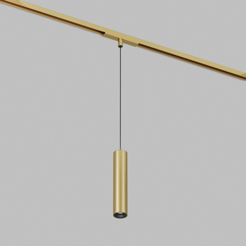 DK5944-SB Светильник трековый SHINE SPOT ZigBee, 48В, 8Вт, 2700-6000K, IP20, сатин. латунь, алюминий