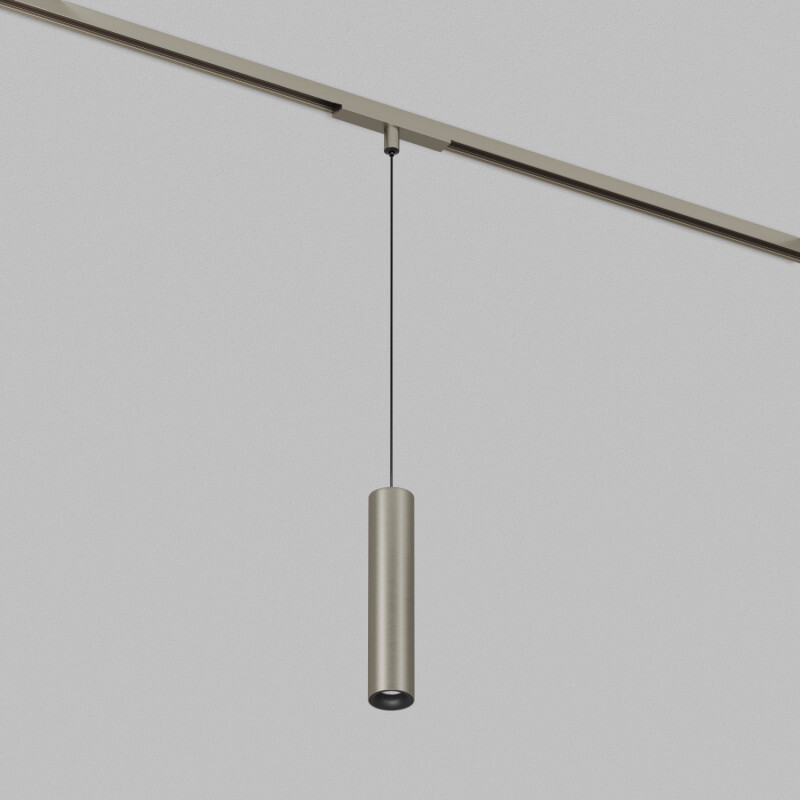 DK5944-DN Светильник трековый SHINE SPOT ZigBee, 48В, 8Вт, 2700-6000K, IP20, темный никель, алюминий