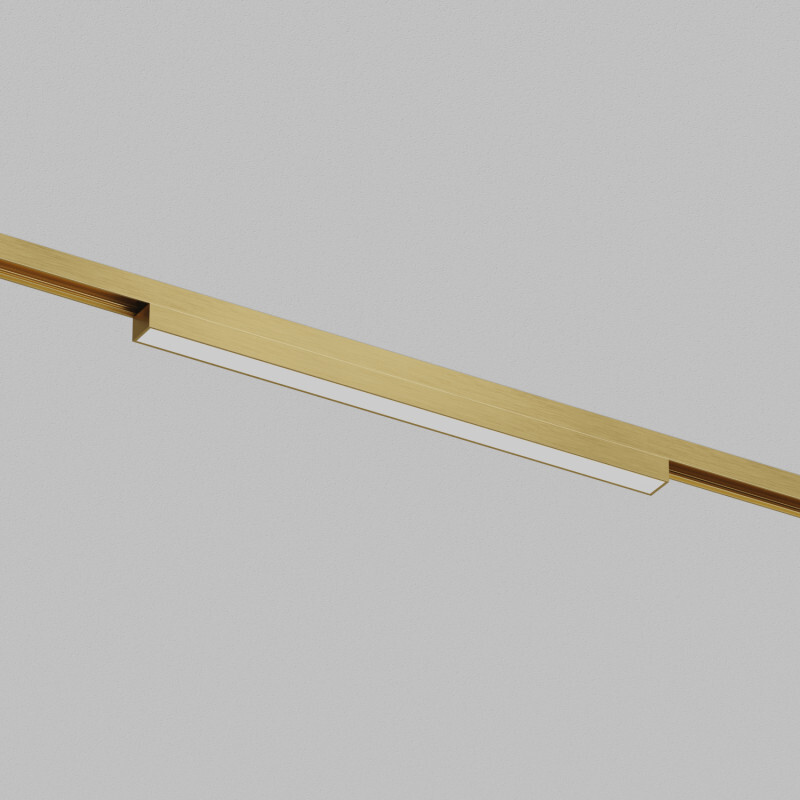 DK5951-SB Светильник трековый SHINE LINEAR ZigBee, 48В, 10Вт, 2700-6000K, IP20, сатин. латунь, алюминий