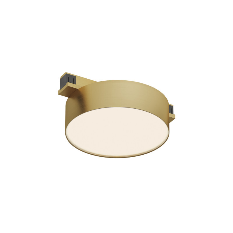 DK5962-SB Светильник трековый SHINE FLOW ZigBee, 48В, 8Вт, 2700-6000K, IP20, сатин. латунь, алюминий