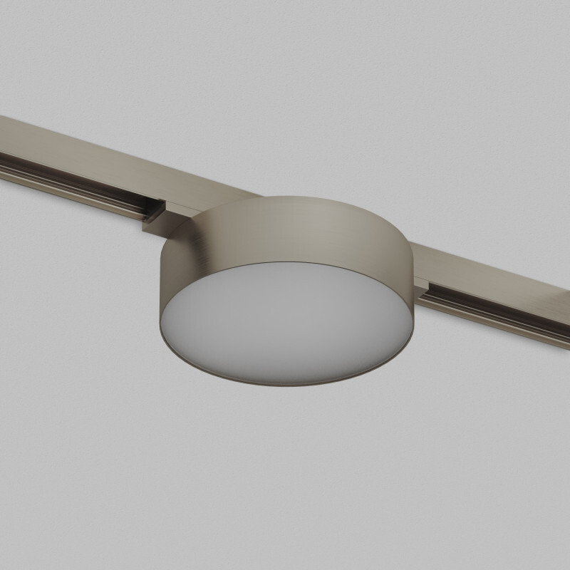 DK5962-DN Светильник трековый SHINE FLOW ZigBee, 48В, 8Вт, 2700-6000K, IP20, темный никель, алюминий